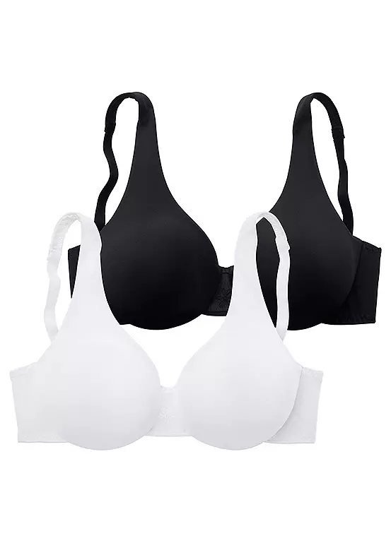Nuance Pack Of 2 Underwired T-Shirt Bras 4 Nuance Pack Of 2 Underwired T-Shirt Bras - Image 4