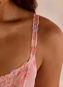 Nuance Underwired Embroidered Floral Bra -Modish Dress Up Nuance Underwired Embroidered Floral Bra62669003FRSP W01