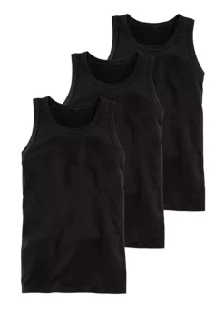 Pack Of 3 Round Neck Vests -Modish Dress Up Pack of 3 Round Neck Vests810399FRSC