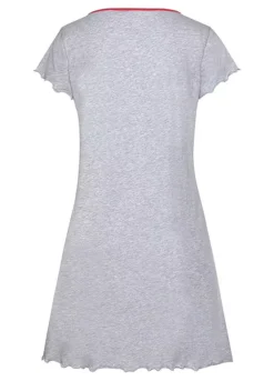 Peanuts Snoopy Print Nightshirt -Modish Dress Up Peanuts Snoopy Print Nightshirt89480968FRSC W01