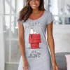 Peanuts Snoopy Print Nightshirt