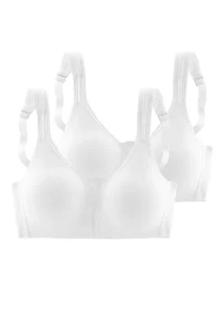 Petite Fleur 2 Pack Of Non-Underwired Bras -Modish Dress Up Petite Fleur 2 Pack of Non Underwired Bras63949733FRSC