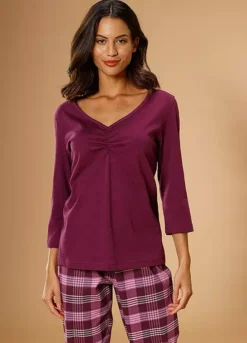 Petite Fleur Check Pyjamas -Modish Dress Up Petite Fleur Check Pyjamas85485915FRSP W01