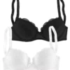 Petite Fleur Pack Of 2 Balconette Bras