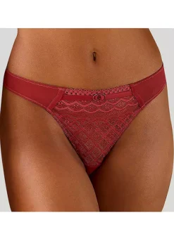 Petite Fleur Pack Of 2 Lace Thongs -Modish Dress Up Petite Fleur Pack of 2 Lace Thongs31866056FRSP W01