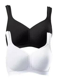 Petite Fleur Pack Of 2 Non-Wired Bras