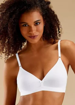 Petite Fleur Pack Of 3 Non-Wired Triangle Bras -Modish Dress Up Petite Fleur Pack of 3 Non Wired Triangle Bras67224227FRSP W04