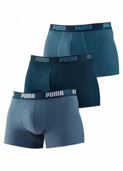 Puma Pack Of 3 Boxer Shorts