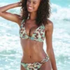 S.Oliver Floral Print Halterneck Bikini Set
