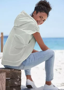 Elbsand Short Sleeve Hoodie -Modish Dress Up Short Sleeve Hoodie65400263FRSP W03