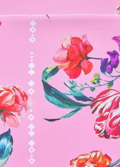 Sunseeker Floral Print High Waist Bikini Bottoms -Modish Dress Up Sunseeker Floral Print High Waist Bikini Bottoms91106018FRSC W02