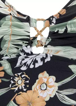 Sunseeker Floral Print Swimsuit -Modish Dress Up Sunseeker Floral Print Swimsuit29176323FRSC W01