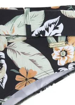 Sunseeker High Waist Tropical Print Bikini Bottoms -Modish Dress Up Sunseeker High Waist Tropical Print Bikini Bottoms10561746FRSC W01