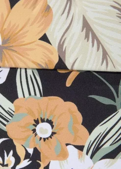 Sunseeker High Waist Tropical Print Bikini Bottoms -Modish Dress Up Sunseeker High Waist Tropical Print Bikini Bottoms10561746FRSC W02