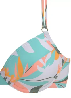 Sunseeker Leaf Print Underwired Bikini -Modish Dress Up Sunseeker Leaf Print Underwired Bikini19767433FRSC W01