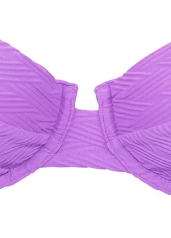 Sunseeker ’Loretta’ Textured Pattern Underwired Bikini Top -Modish Dress Up Sunseeker Loretta Textured Pattern Underwired Bikini Top66264849FRSC W01