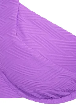 Sunseeker ’Loretta’ Textured Pattern Underwired Bikini Top -Modish Dress Up Sunseeker Loretta Textured Pattern Underwired Bikini Top66264849FRSC W02