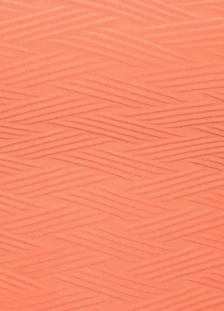 Sunseeker Textured Pattern Cropped Bikini Top -Modish Dress Up Sunseeker Textured Pattern Cropped Bikini Top73252043FRSC W02