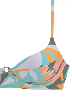 Sunseeker Tropical Print Underwired Bikini -Modish Dress Up Sunseeker Tropical Print Underwired Bikini10564851FRSC W01