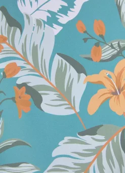 Sunseeker Tropical Print Underwired Tankini Top -Modish Dress Up Sunseeker Tropical Print Underwired Tankini Top65287164FRSC W02