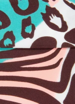 Venice Beach Animal Print Bikini Bottoms -Modish Dress Up Venice Beach Animal Print Bikini Bottoms71185919FRSC W02