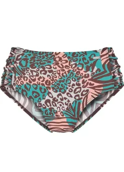 New Release -Modish Dress Up Venice Beach Animal Print High Waist Bikini Bottoms17373854FRSC