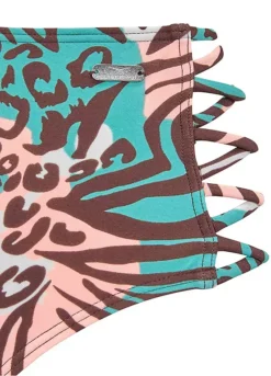 Venice Beach Animal Print High Waist Bikini Bottoms -Modish Dress Up Venice Beach Animal Print High Waist Bikini Bottoms17373854FRSC W01