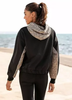 Venice Beach Colour Block Hoodie -Modish Dress Up Venice Beach Colour Block Hoodie21969909FRSP W01