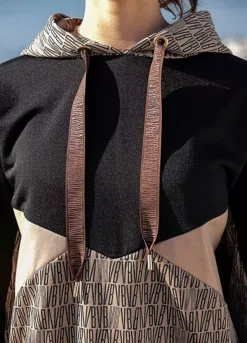 Venice Beach Colour Block Hoodie -Modish Dress Up Venice Beach Colour Block Hoodie21969909FRSP W02