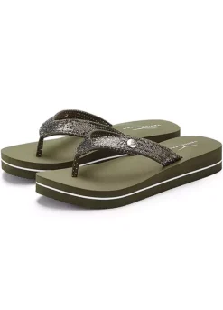 Venice Beach Glitter Flip Flops -Modish Dress Up Venice Beach Glitter Flip Flops88021811FRSC W04