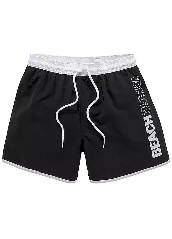 Venice Beach Logo Print Swimming Shorts 5 Venice Beach Logo Print Swimming Shorts - Image 5
