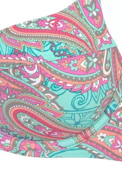Venice Beach Paisley Print Underwired Bikini Top -Modish Dress Up Venice Beach Paisley Print Underwired Bikini Top68921544FRSC W02