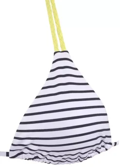 Venice Beach Striped Triangle Bikini Top -Modish Dress Up Venice Beach Striped Triangle Bikini Top88885258FRSC W01