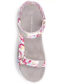 Venice Beach Velcro Strap Sandals -Modish Dress Up Venice Beach Velcro Strap Sandals54668955FRSC W03