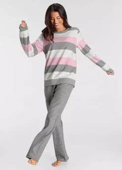 Vivance Dreams Block Stripe Pyjamas