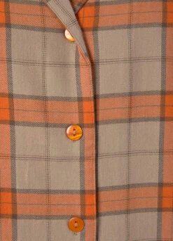 Vivance Dreams Checked Flannel Nightshirt -Modish Dress Up Vivance Dreams Checked Flannel Nightshirt32738516FRSP W02