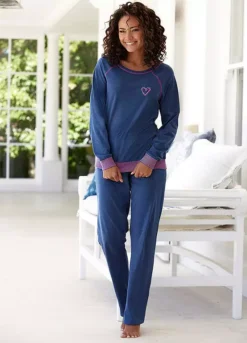Vivance Dreams Contrast Trim Pyjamas