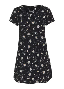 Vivance Dreams Daisy Print Nightgown -Modish Dress Up Vivance Dreams Daisy Print Nightgown76467122FRSC