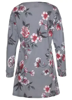 Vivance Dreams Floral Short Nightie -Modish Dress Up Vivance Dreams Floral Short Nightie73681923FRSC W01