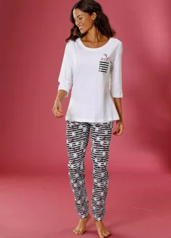 Vivance Dreams Giraffe Print Pyjamas