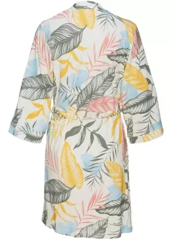 Vivance Dreams Leaf Print Kimono -Modish Dress Up Vivance Dreams Leaf Print Kimono57283354FRSC W01