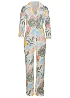 Vivance Dreams Leaf Print Pyjamas 6 Vivance Dreams Leaf Print Pyjamas -Modish Dress Up Vivance Dreams Leaf Print Pyjamas69524956FRSC