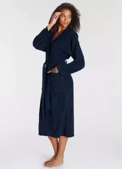 Vivance Dreams Long Hooded Bathrobe -Modish Dress Up Vivance Dreams Long Hooded Bathrobe37527138FRSP W03