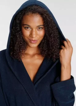 Vivance Dreams Short Hooded Bathrobe -Modish Dress Up Vivance Dreams Short Hooded Bathrobe46529811FRSP W02