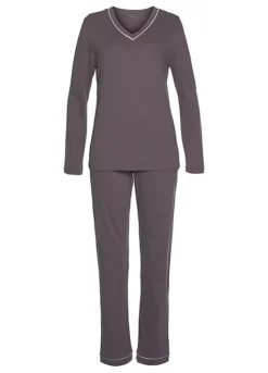 Vivance Dreams V-Neck Pyjamas -Modish Dress Up Vivance Dreams V Neck Pyjamas31953958FRSC