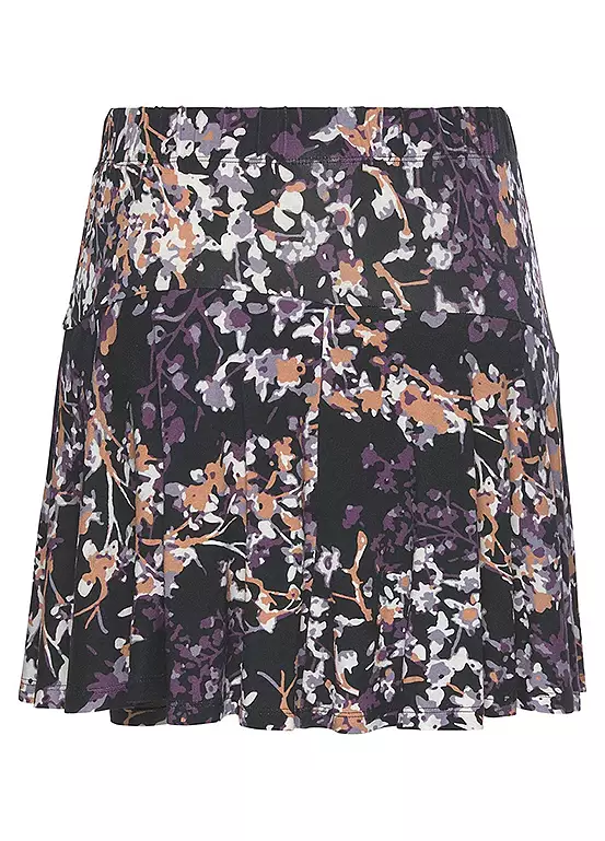 Vivance Floral Print Skort 5 Vivance Floral Print Skort - Image 5