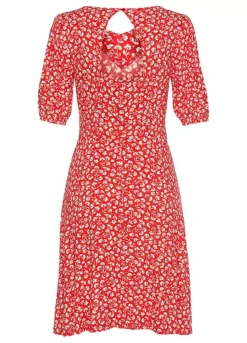 Vivance Floral Printed Beach Dress -Modish Dress Up Vivance Floral Printed Beach Dress18128729FRSC W01