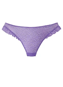Vivance Frill Detail Thong -Modish Dress Up Vivance Frill Detail Thong35294557FRSC