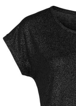 Vivance Glitter Printed T-Shirt -Modish Dress Up Vivance Glitter Printed T Shirt56745816FRSC W01