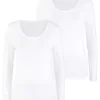 Vivance Pack Of 2 Long Sleeve T-Shirts